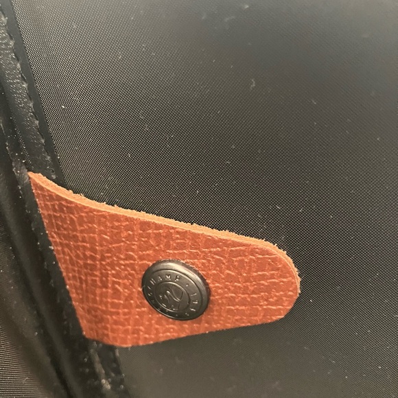 Longchamp Le Pliage “Valise” Modele Depose Bilberry Made in France Boarding Case - Picture 6 of 13